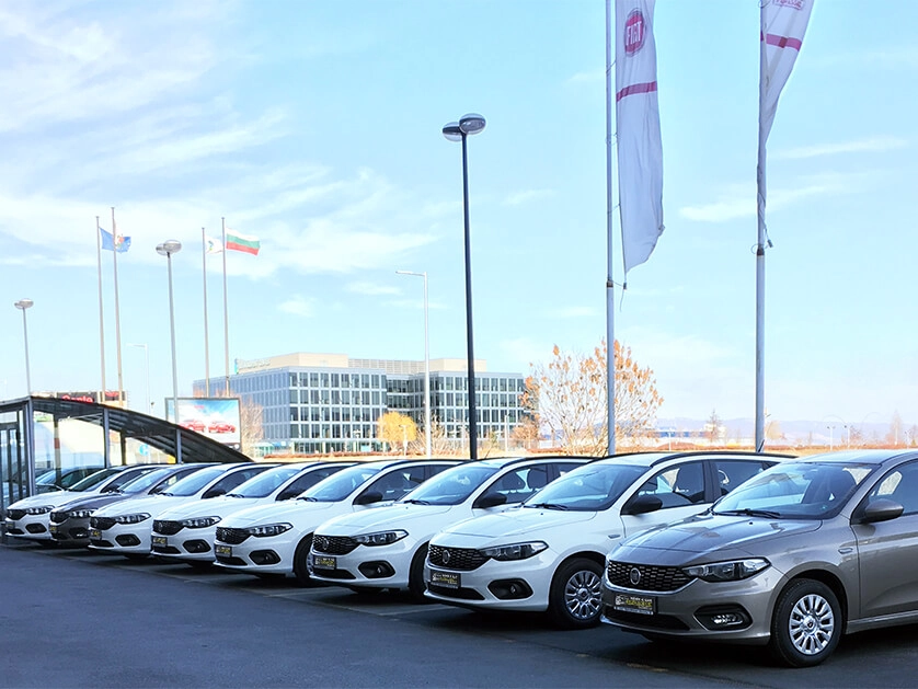 100 brand new Fiat models from Easy Rent Bulgaria